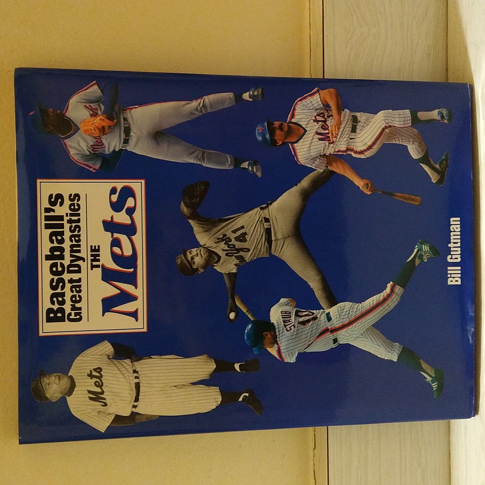 Vintage 1991 Baseball's Great Dynasties The Mets Book By Bill Gutman